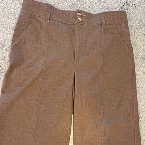 Democracy Absolution High Rise Crop Pants – Khaki Brown – Size 10